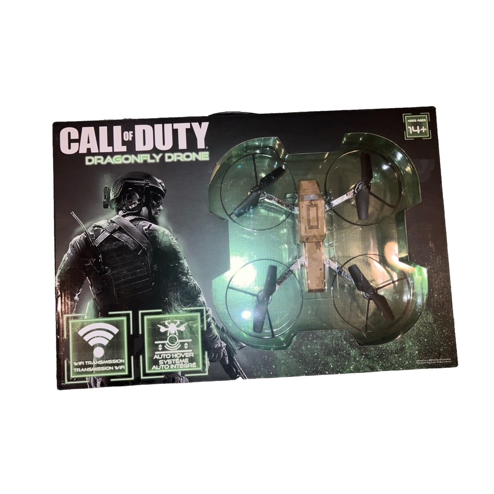 Call of Duty WiFi Dragonfly Drone with Camera Hover System 360 Flips & Rolls New